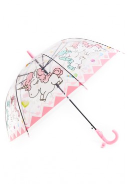 Дитяча парасолька PK-286 (рожева)